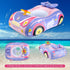 BOffer 3D Swimming 12-18, 12-24 2-3, 3+ Baby Pool Float with Car Design, PVC Baby Swim Float, Toddler Pool Float