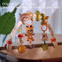 0-3 3-6 TUMAMA Baby Activity Arch with Bear Spiral Toy, Clips Adjustable and Detachable Sensory Stimulating Hanging