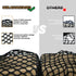 Baby Stroller Organizer Hanging Bags, Extra Large Mesh Storage Bag for Diaper Toy Snack