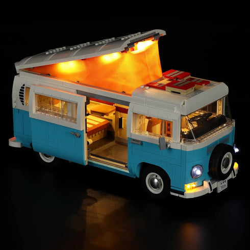 LIGHTAILING LED Lighting Kit for Lego 10279 T2 Camper-Van Model - Compatible LED Light Set (Model Not Included)