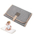 Generic Foldable Changing Pad - Polyester Waterproof Comfortable Portable Diaper Pad Changing Mat | with Magic Stickers