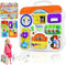 Montessori Busy Board for 1-2 Years Old - Toddler Toys for 1+ Years Old, Baby Musical Toy, Sensory Learning Educational