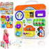 Montessori Busy Board for 1-2 Years Old - Toddler Toys for 1+ Years Old, Baby Musical Toy, Sensory Learning Educational