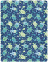 Vdsrup 39 27 5In Crib Sheets for Boys Girl Turtles Ocean Neutral Mini Crib Mattress Sheets Fitted, Blue Green Toddler