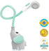 2 Yookidoo Baby Bath Shower Head - Elephant Water Pump with Trunk Spout Rinser - Control Water Flow from Elephant Trunk