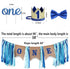 Burlap Baby Boy's 1st Birthday Decoration - Handmade Crown, High Chair Banner, Cake Topper, Tie