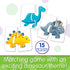 My First Match It - Dinosaurs by The Learning Journey, 15 Self-Correcting Puzzles for 2 Year Old Educational Toys