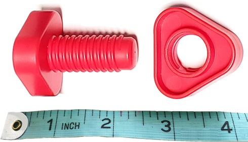 Jumbo Nuts and Bolts for Toddlers - 40 Pcs Screw Toys with Storage Tote and Book - Occupational Therapy Shape Sorter