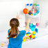 Baby Bathtub Toy Storage - 17" x 13" Bathtub Toy Holder Mesh Bathtub Toy Holder Let Baby Bathtub Toys To Dry Faster, Bathtub Toy Organizer For 1-3 Year Old Toddler Bathtub Toys by Ligereza