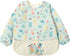 Little Dimsum Mess-Proof Baby Bibs|Infant Toddler Long Sleeve Waterproof Feeding Smock|Catching Food