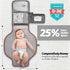 PZU Portable Diaper Changing Pad - Changing Pad Portable with Wipes Pocket, Waterproof Diaper Changing Mat, Portable