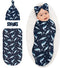 Osvbs Sharks Ocean Animal Baby Stuff Swaddle Blanket Wrap Baby Newborn Blanket Soft