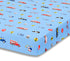 2 Pack 100% 28in 52in, Everyday Kids Fitted Boys Crib Sheet, Soft Breathable Microfiber Baby Sheet, Fits Standard Size