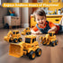 Olbyefly 2 3 4 5 6 Bulldozer Construction Toys for + Year Old Boys Kids Toddlers Girls, Sandbox Excavator Toy Trucks