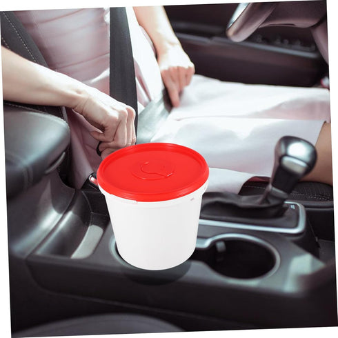 PRETYZOOM Refillable Wipe Dispenser Bucket for Travel Lightweight Plastic Container for Diapers and Wipes Portable