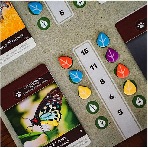 Inside Up Games Earth - The Board Game, Ecosystem Building, Card Drafting for 1 to 5 Players