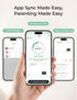 Momcozy 3M Wearable Digital Thermometer for Baby, Medical-Grade Accurate Smart Thermometer, Instant Reads, APP