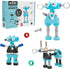 CareBit Build Your Own Robot Toy Construction Set - Educational STEM Activities Learning Kit for Ages 6+