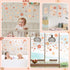 90 Kisston Pcs Daisy Wall Decal Alphabet Vinyl Wall Decals Boho Decal Daisy Stickers Boho Groovy Floral Stickers