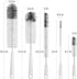 5 Pack Set MR.SIGA Bottle Brush Cleaning with Storage Holder, Cleaning Brushes for Long Narrow Neck Bottles, Water