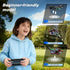 8-16, 360 8-12, Foam Remote Control Airplanes, RC Planes with Light, RC Airplane Fighter Jet for Kids Adults Flip