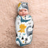 Swaddling Blanket for Baby, Soft Sleeping Bag Sack for Newborn Boys Girls, Unisex Dinosaur