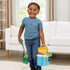 Set 3-5, LeapFrog Clean Sweep Learning Caddy, Kids Mop and Broom Cleaning Toy for Ages Blue