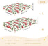 KICPOAY 52x28 Christmas Trees Cars Vintage Toddler Bed Crib Sheets Baby Crib Sheets Cover for Soft Mini Crib Mattress