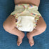 2 (2-Pack) Overnight Hemp Fitted Cloth Diaper: Adjustable One-Size with Snap Buttons and Cotton Hemp Inserts, Unisex