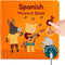 Cali's Books Spanish Book for Toddlers 1-3 - Musical Books for Kids,