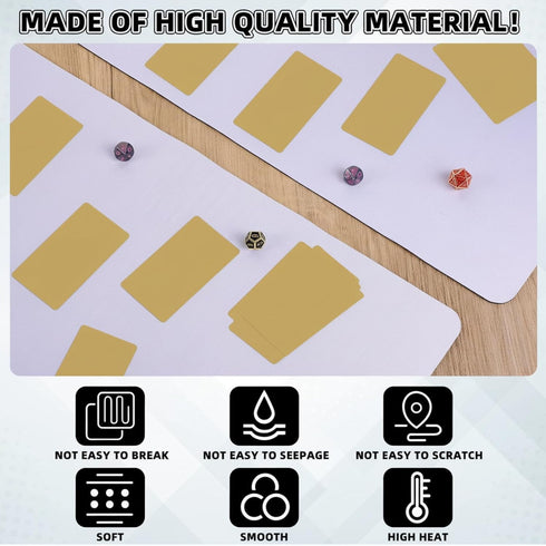 12 14 24 Inch Yexiya Pcs Card Game Mats x Sublimation Blanks Playmat for Trading Board Game Smooth Rubber Playing Mat