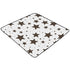 EtherSpher 50'' 50''con Black and White Illustration Design Stars Brown Large Stylish Baby Play Mat for Floor