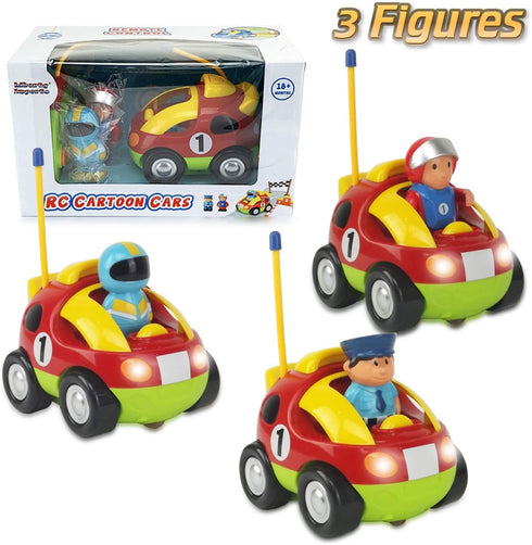 Liberty Imports My First Cartoon RC Race Car Remote Control Toy for Toddlers