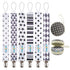 Babygoal Pacifier Clips for Boys | 6 Pack Holder Clips for Most Pacifier Styles, Baby Gift 6PBM05-HZ