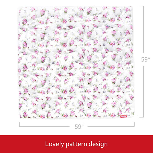 59x59 Inches, Baby Playpen Mat One-Piece Crawling Non Slip Padded Pad for Playing, Baby Play Floor Mat for Babies