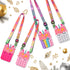 Gifts for Kids Rainbow Unicorn Purse Bag, Fashion Pop Purse Fidget Toy, Silica Dimple Crossbody Bag for Girls