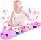 KMUYSL Baby Toys 0 to 12 Months, Musical Stuffed Animal Toys with Crinkle and Rattles for Newborns