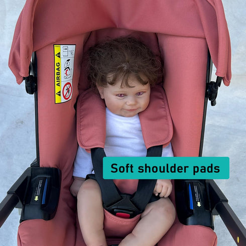 Colukii Set Kit(Sunset Set) Stroller Replacement Canopy & Seat Cushion for Doona + Car Seat Stroller - Waterproof