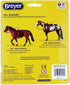 Breyer Traditional Cimarron Western Pleasure Saddle, 1:9 Scale, 6.5"L x 7.875"H