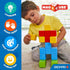 Geomag 15, (24-Piece Magicube Magnetic Building Blocks for Toddlers Ages Swiss-Made STEM Toy - Montessori)