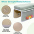 Elbow Elbow Comfortable Bath Kneeler and Kneeling Rest Pad - Painless Foam Mat with Support - Baby Bathtub Cushion