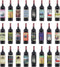 ECSiNG 24PCS Dollhouse Miniature Wine Bottles 1:12 Scale Mini Plastic Bottles Simulation Kitchen