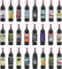 ECSiNG 24PCS Dollhouse Miniature Wine Bottles 1:12 Scale Mini Plastic Bottles Simulation Kitchen