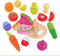 B. toys- Chop 'n' Play - Wooden Fruits & Veggies, Sliceable Play Food for Toddlers, Kids