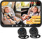 Gwozn Dual Baby Car Camera HD 1080P: 3 Mins Easy Setup 7-Inch Recording