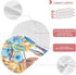 FLildon 2PCS Muslin Burp Cloth for Baby Tropical Floral Parrots Super Absorbent Burping Cloths, Bibs for Newborn Boys