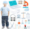 umu Kids Science Experiment Kit, Doctor Dress Up for Kids Ages 3-5, Scientist Costume Role Play Gift for Boys Girls