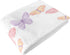 Sweet Jojo Designs Baby Milestone Blanket (Pink/Purple Shabby Chic Butterfly) for Girls, Infant Receiving Blankets