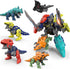 Dinosaur Transform Robot 5 in 1 Take Apart Toys Set for boy