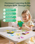1-3, 224 Talking Flash Cards for Toddlers Montessori Learning Toys with Words, Pocket Speech Toys for Language